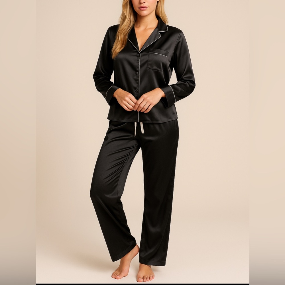 Victoria's Secret Black lounge Elastic Waistband pants